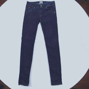 Hudson Women's Dark classic color denim Jeans Size 27 inseam 33"